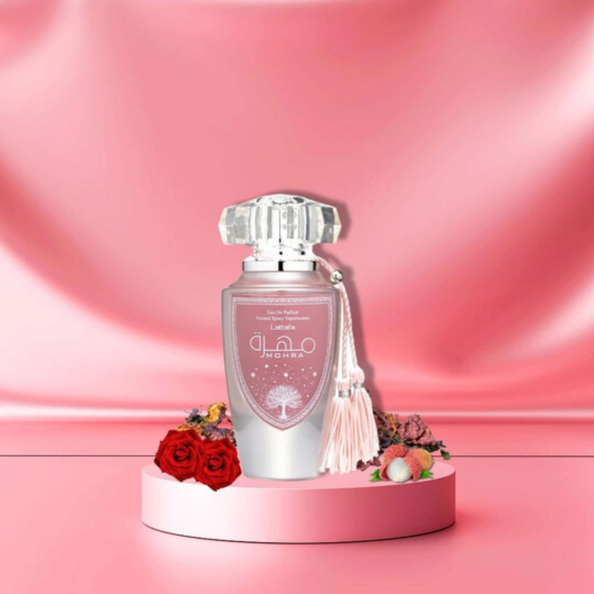Lattafa Mohra Silky Rose Eau de Parfum Fragrance For Ladies
