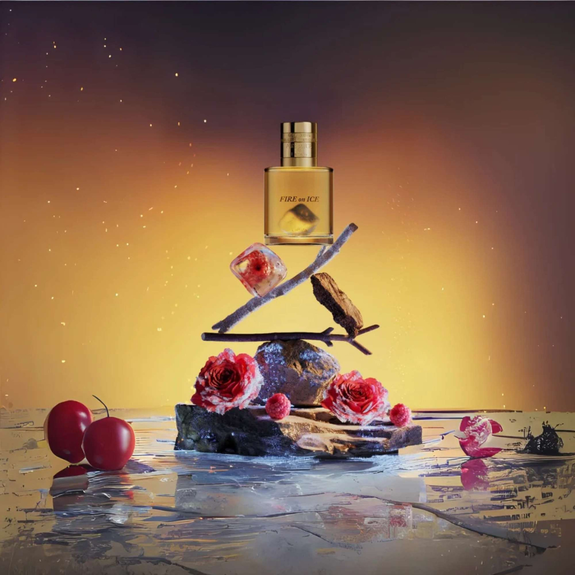 Lattafa Fire On Ice Eau de Parfum Fragrance Unisex