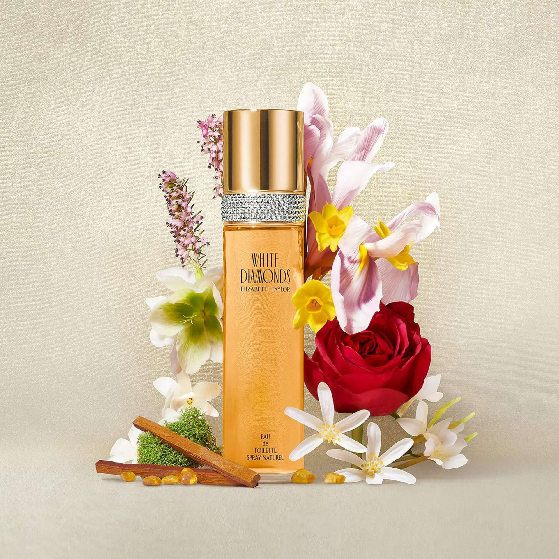 Elizabeth Taylor White Diamonds Eau de Toilette Fragrance for Ladies