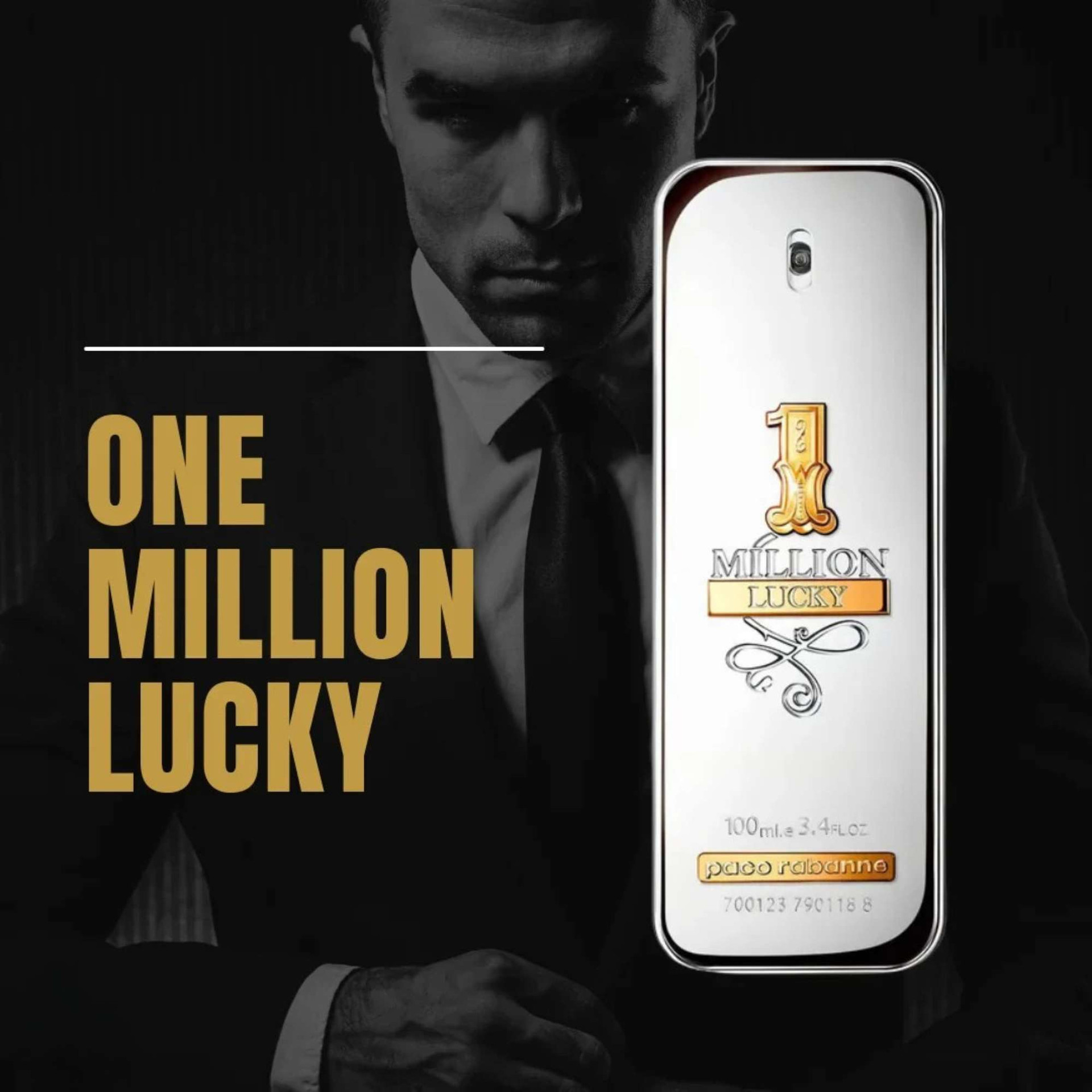 Paco Rabanne 1 Million Lucky Eau de Toilette Fragrance for Men