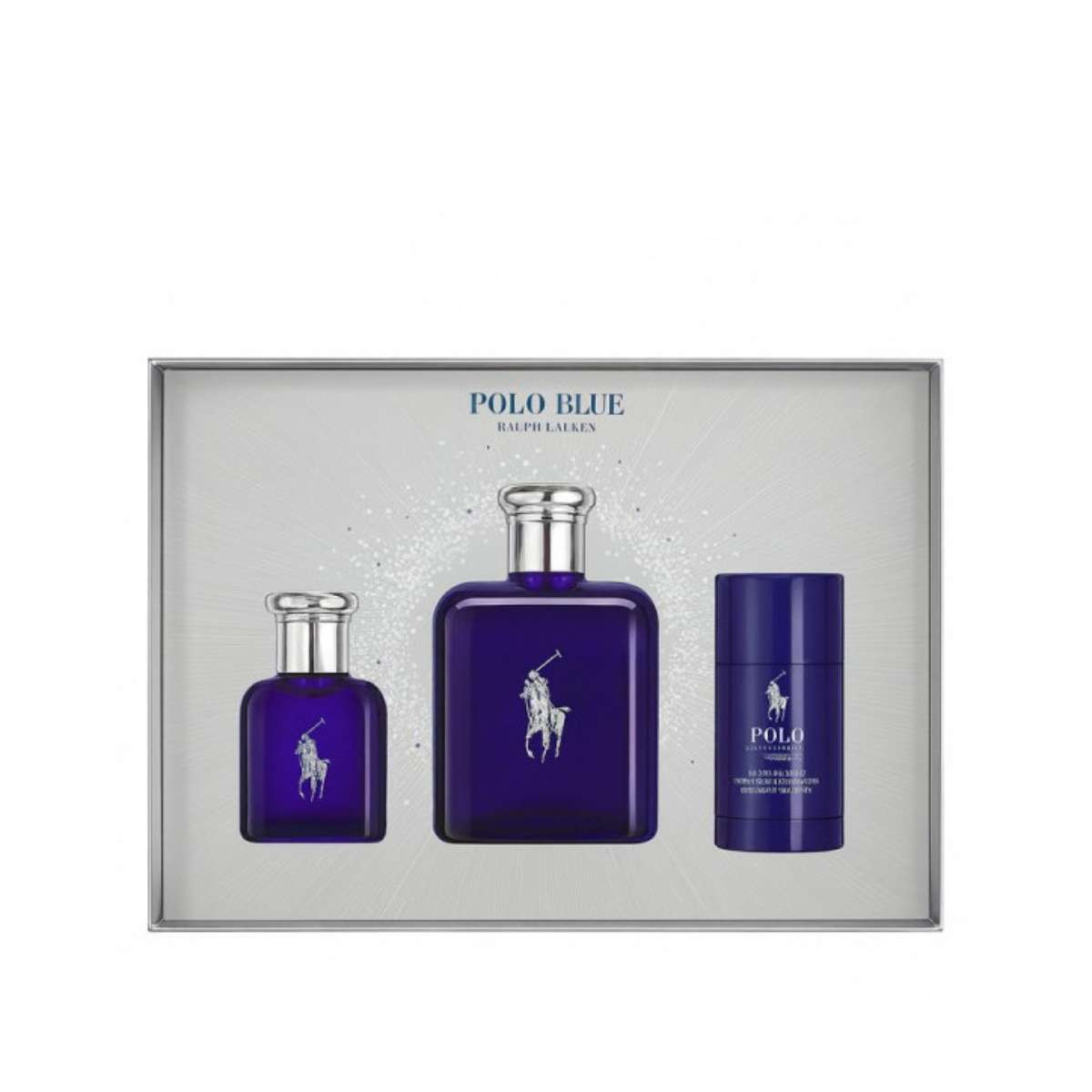 Ralph Lauren Polo Blue 3PCS Gift Set for Mens