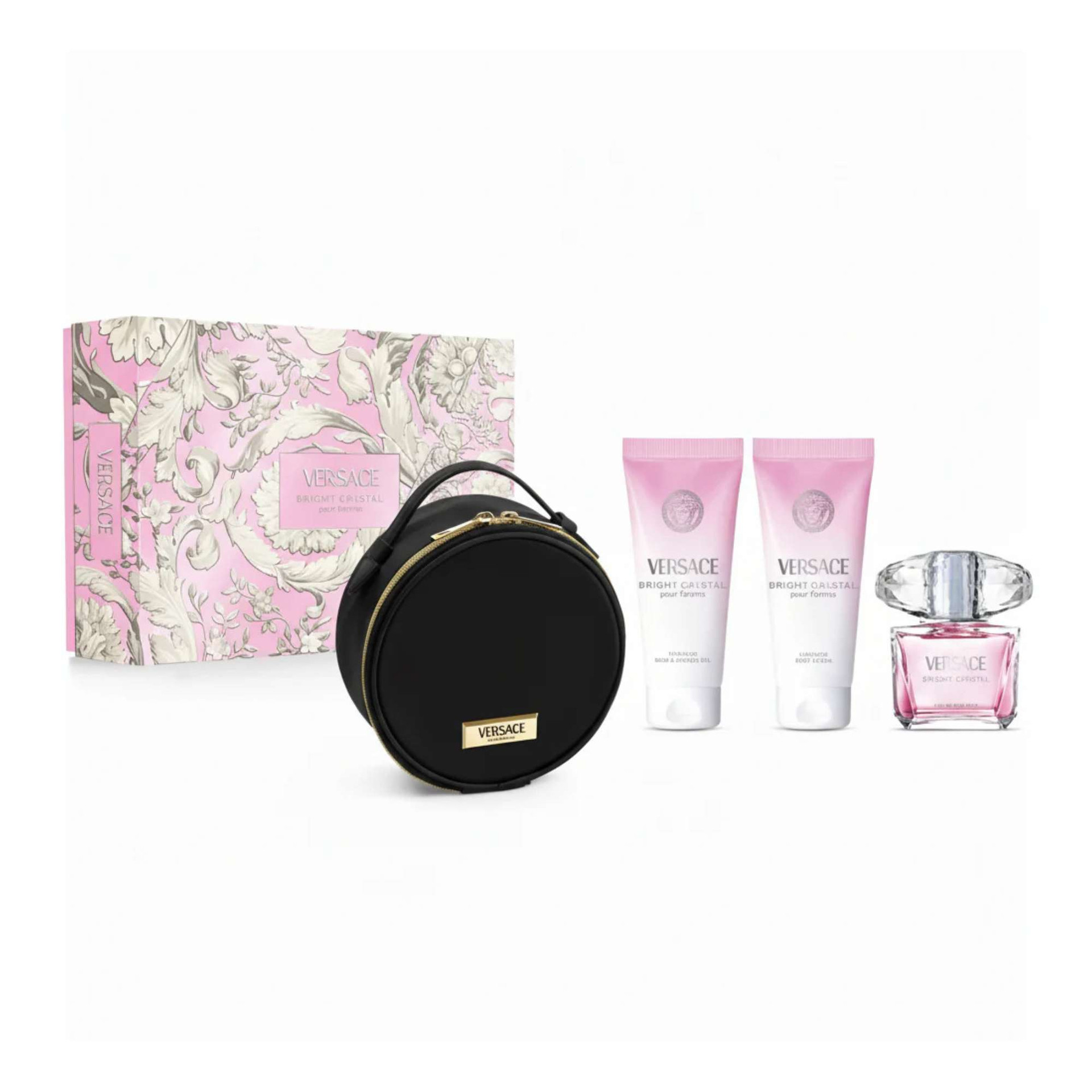 Versace Bright Crystal 4 PCS Gift Set for Ladies