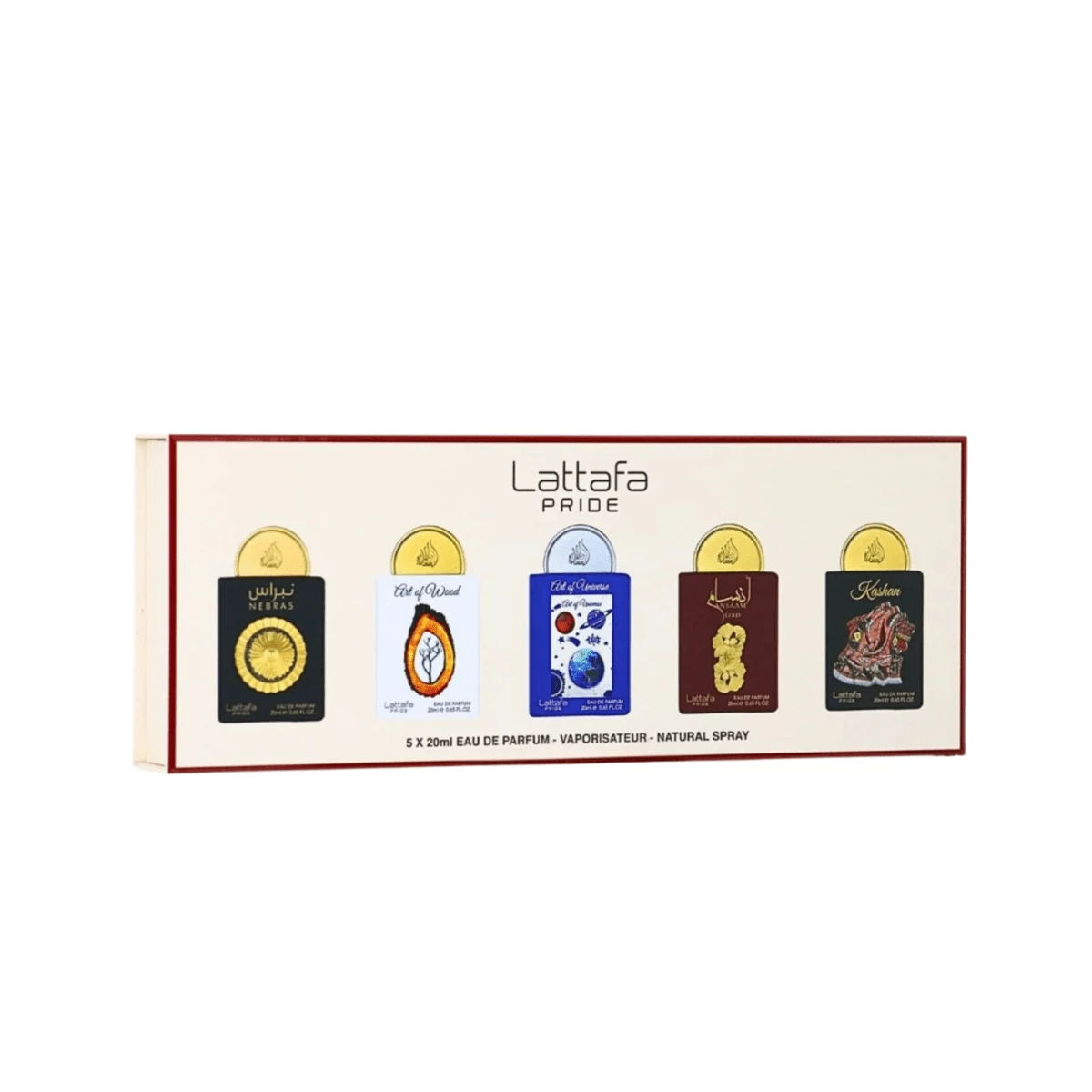 Lattafa Mini Gift Set 5 x 20ml Eau de Parfum for Unisex