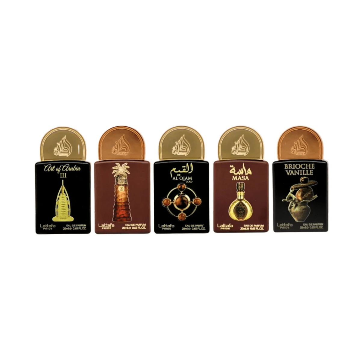 Lattafa Mini Gift Set 5 x 20 ml EDP Unisex