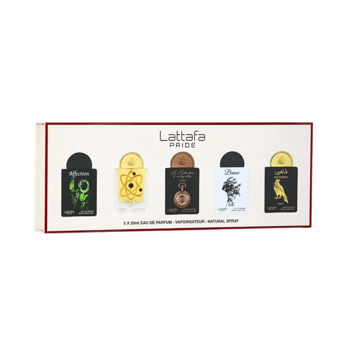Lattafa Mini Gift Set 5 x 20ml EDP Unisex