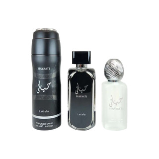 Lattafa Men's Hayaati 3-Piece Gift Set Fragrances
