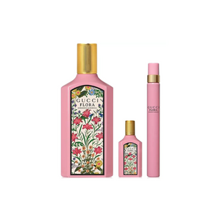Gucci Flora Gorgeous Magnolia 3 Piece Gift Set for Ladies