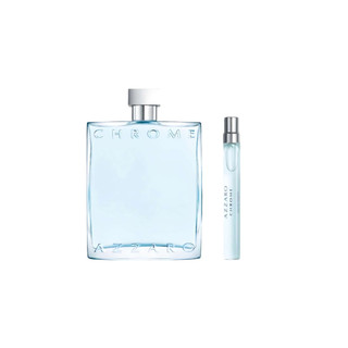 Azzaro Chrome 2 Piece Gift Set For Mens