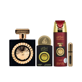 Lattafa Pride Nebras 3 PCS Gift Set for Unisex