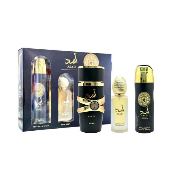 Lattafa Lattafa - Asad - Gift Set - Mens 