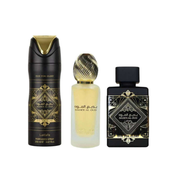 Lattafa Lattafa - Badee Al Oud Glory - Gift Set - Unisex 