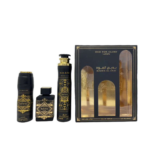 Lattafa - Badee Al Oud - Gift Set - Unisex 6290360598734