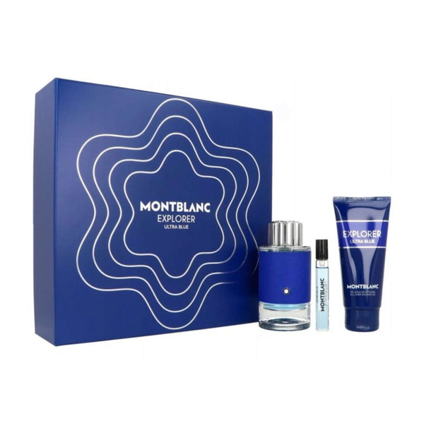 Montblanc - Explorer Ultra Blue - Gift Set - Men 3386460132275