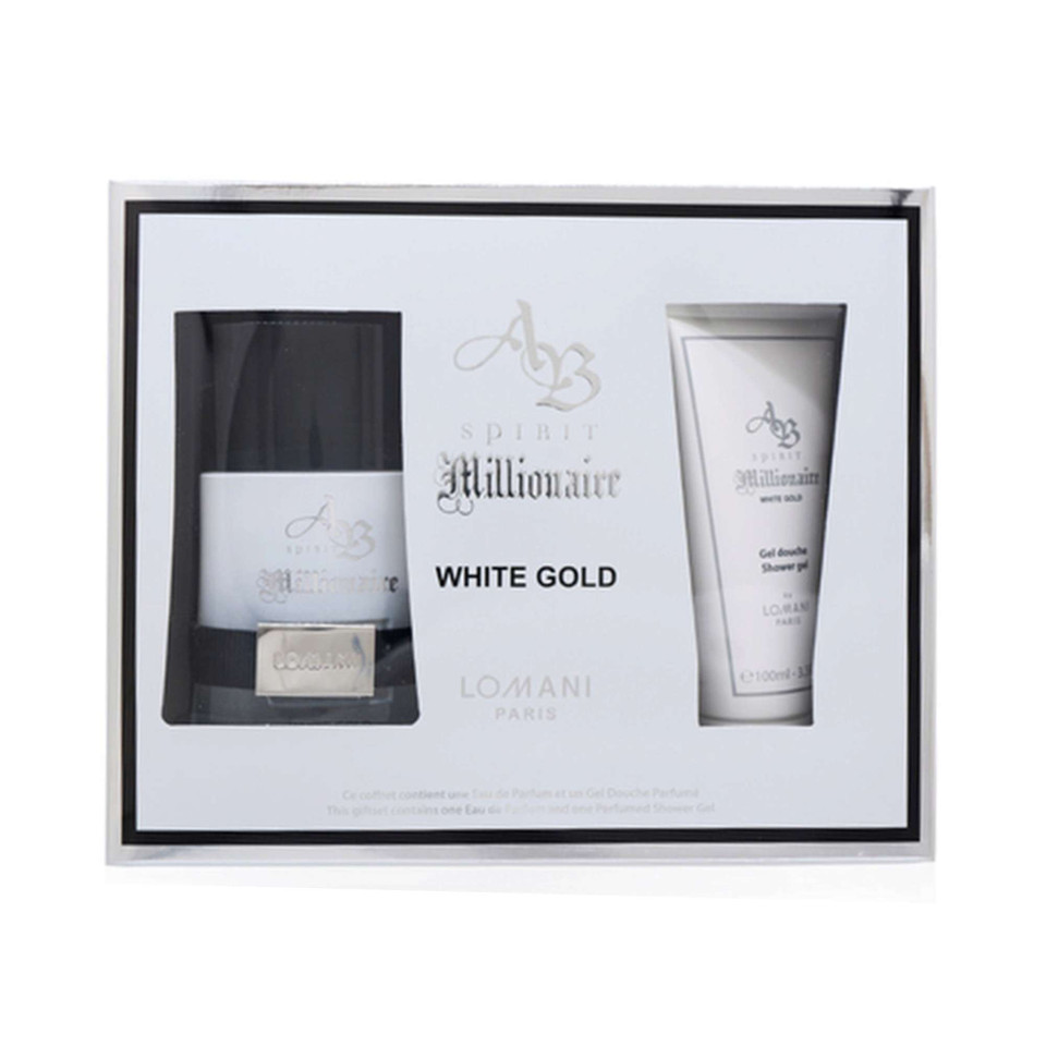 Lomani Lomani - White Gold - Gift Set - Mens 