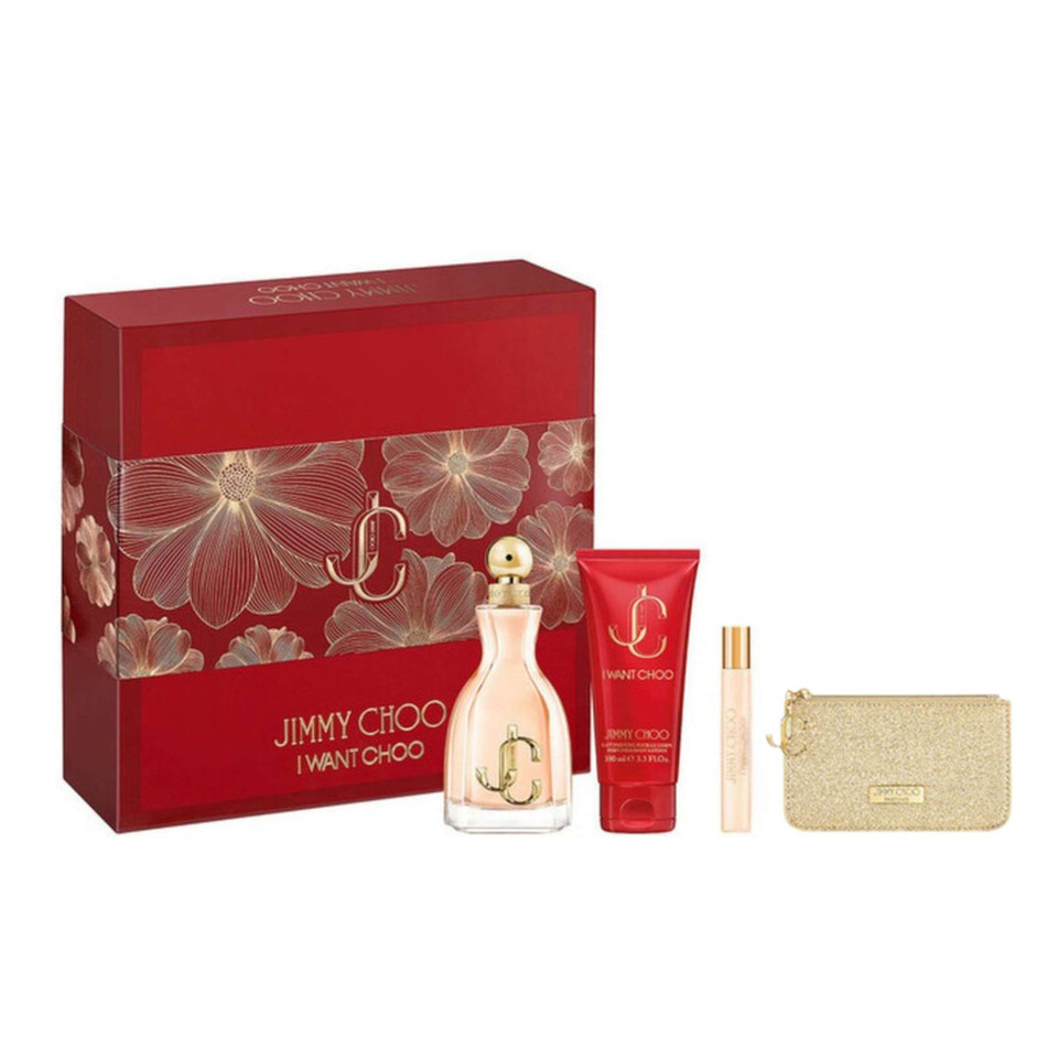 新品ジミー チュウ JIMMY CHOO I WANT CHOO 香水set Jimmy Choo I Want Choo Eau de Parfum 2-Piece Gift Set