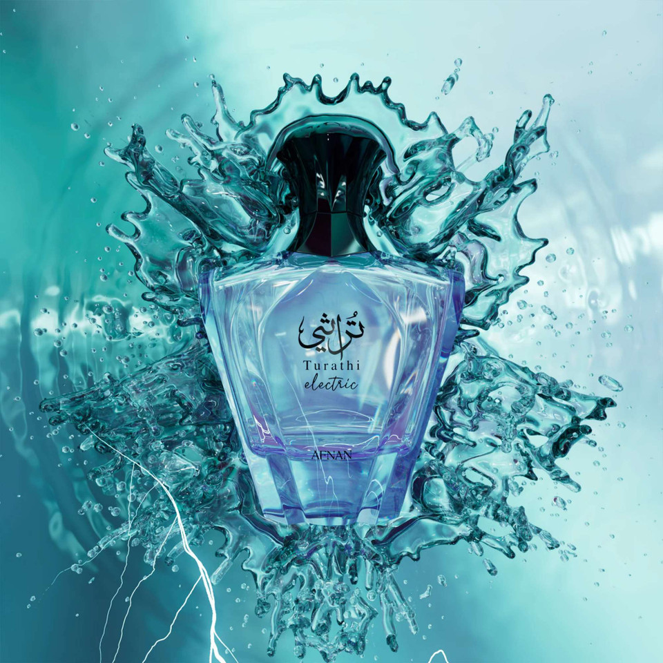 Afnan Turathi Electric オードパルファム 90ml Afnan Turathi Electric Eau de Parfum Fragrance for Unisex