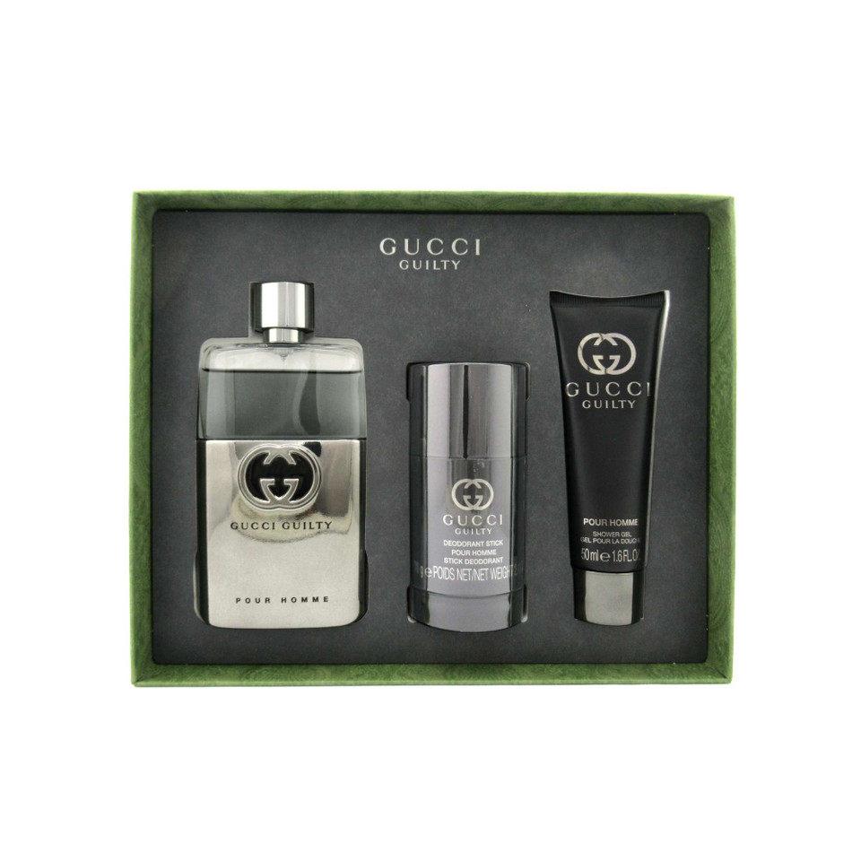 Gucci Guilty Homme 3PCS Gift Set for Men