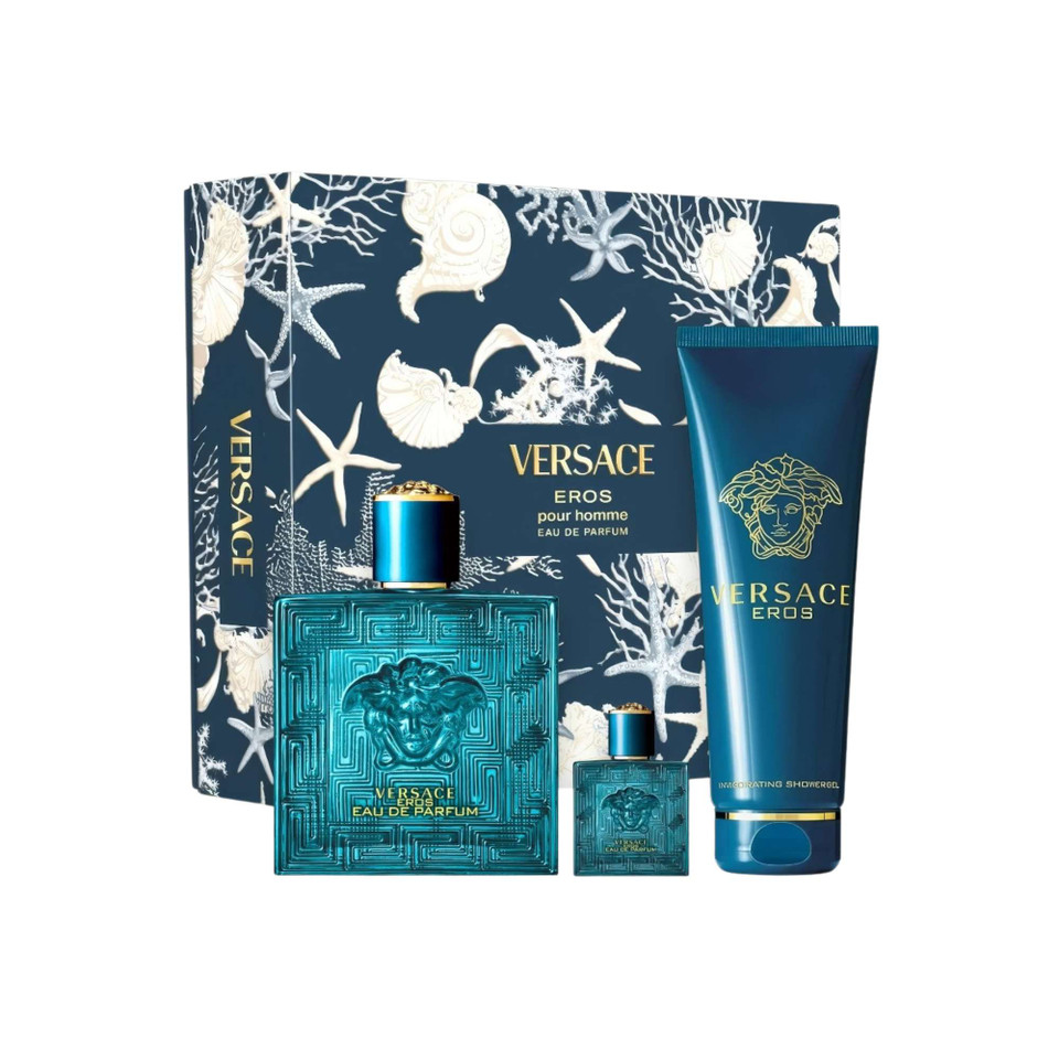 Versace - Eros Parfum - Gift Set - Mens 8011003900046