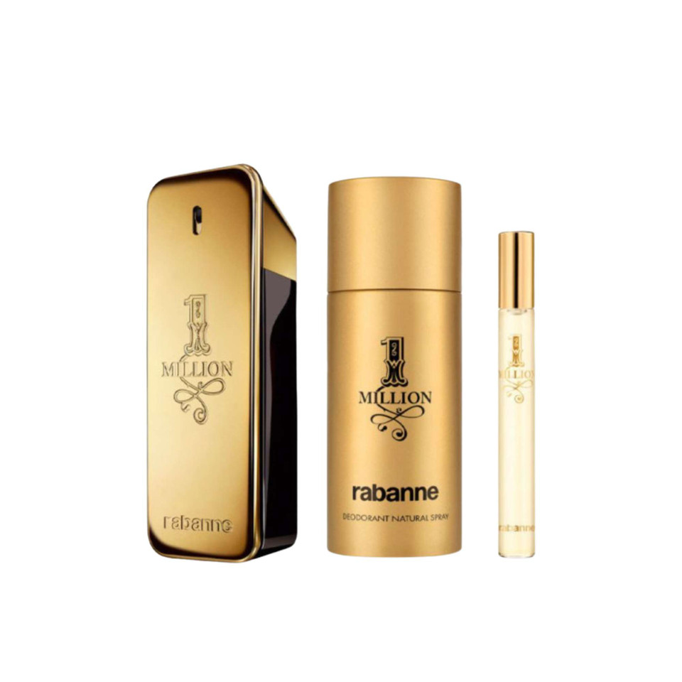 Paco Rabanne - 1 Million - 3PCS Gift Set - Mens 