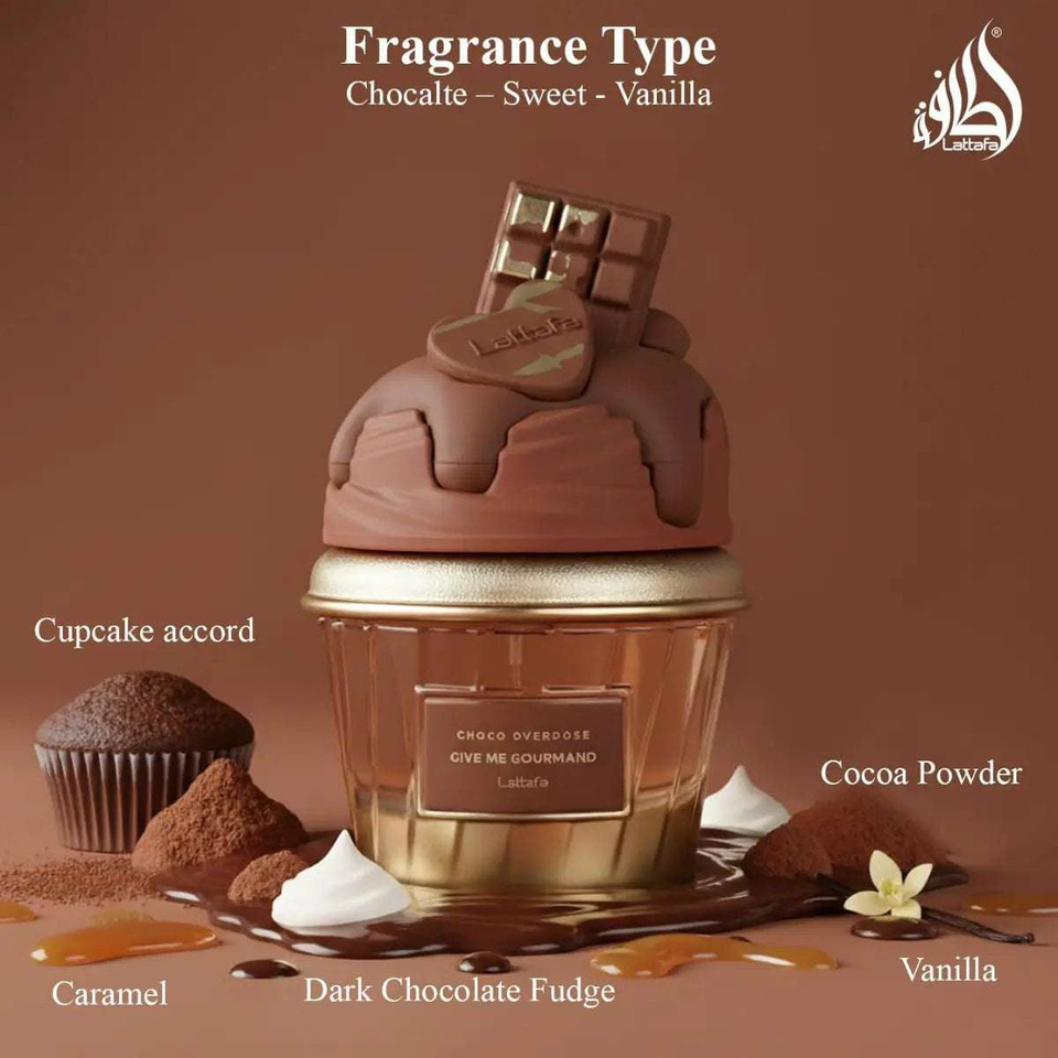 Lattafa - Choco Overdose - Eau de Parfum - Fragrance - Unisex 