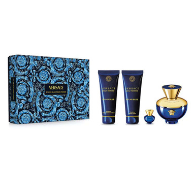 Versace Dylan Blue 4PCS Gift Set for Ladies