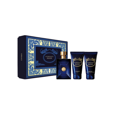 Versace Pour Homme Dylan Blue 3 PCS Gift Set for Men