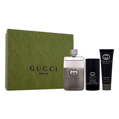 Gucci Guilty Pour Homme 3 Piece Gift Set for Mens