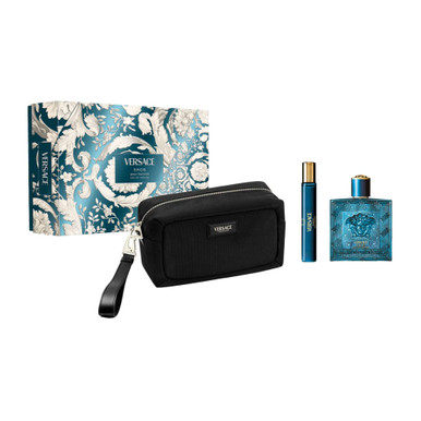 Versace Eros 3 PCS Gift Set Mens Fragrance