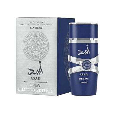 Lattafa Asad Zanzibar Limited Edition Eau de Parfum 3.4 oz