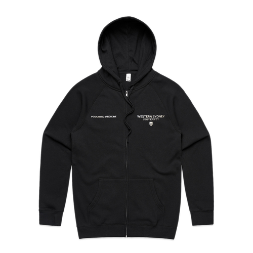Western Sydney University Podiatric Medicine Hoodie Universal Black Western Sydney University Podiatric Medicine Hoodie Universal Black