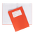 Lab Notebook 128pg Grid Crimson