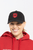 Western Black Cap with Crimson Logo