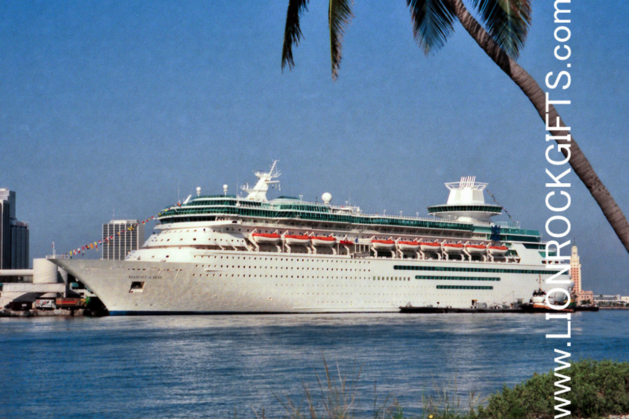 Royal Caribbean Cruise Line Rccl Ms Majesty Of The Seas Photo Lion Rock Gifts