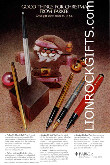 Parker Pens | 1971 | Advertisement #2