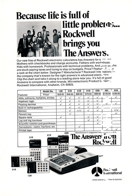 Rockwell International | 1975 | Advertisement