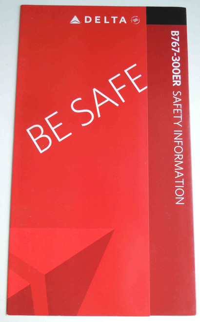 Delta Air Lines | B767-300ER | 2009 | Safety Card