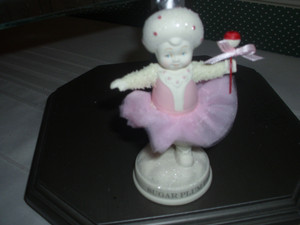 DEPT.56-SNOWBABIES PORCELAIN FIGURINE- NUTCRACKER SUITE-SUGAR PLUM FAIRY