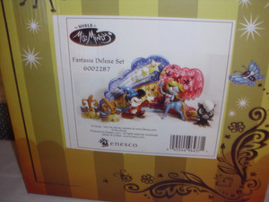 WORLD OF MISS MINDY-DISNEY- FANTASIA DELUXE SET OF 5 FIGURINES-NEW IN BOX