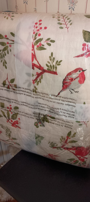 C&F HOME-NATURES HOLIDAY QUEEN QUILT SET-NEW