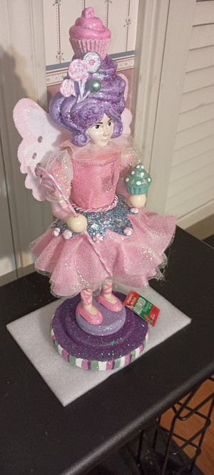 KURT ADLER 15"H HOLLYWOOD NUTCRACKER-SUGARPLUM BALLERINA-NEW IN BOX