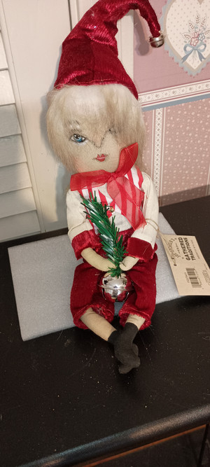 JOE SPENCER-GALLERIE II-GATHERED TRADITIONS-KEITH BOY ART DOLL-NEW -NEW