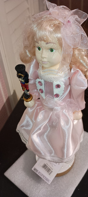 KURT ADLER-HOLLYWOOD NUTCRACKER SUITE BALLET-NUTCRACKER-CLARA-NEW IN BOX