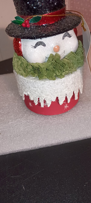 BETHANY LOWE- HOLIDAY HAPPY RETRO NOWMAN BOX-NEW -2022