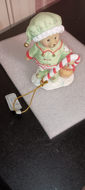 CHERISHED TEDDIES HOLIDAY FIGURINE- PERCY ELF-2021-NEW IN BOX