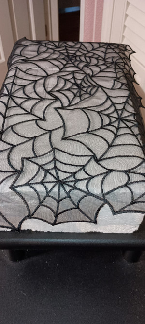 C&F HOME-HALLOWEEN SPIDER WEB PLACEMAT-NEW 2025