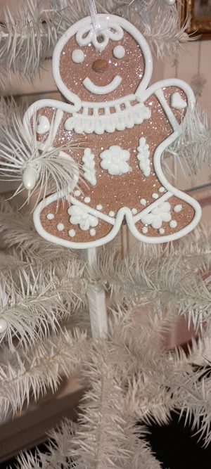 KURT ADLER-2025-GINGERBREAD MAN ORNAMENT-NEW