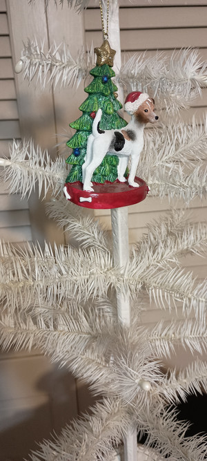 KURT ADLER-PET PARADE-JACK RUSSELL TERRIER ORNAMENT-NEW