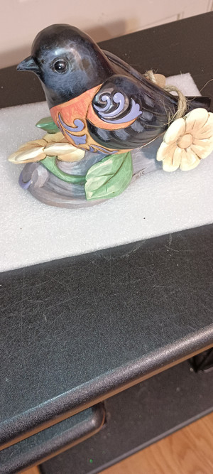 JIM SHORE- 2022- BALTIMORE ORIOLE BIRD FIGURINE-NEW IN BOX