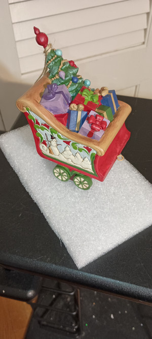 JIM SHORE -2022 TRAIN COAL CAR-NEW N BOX CAR