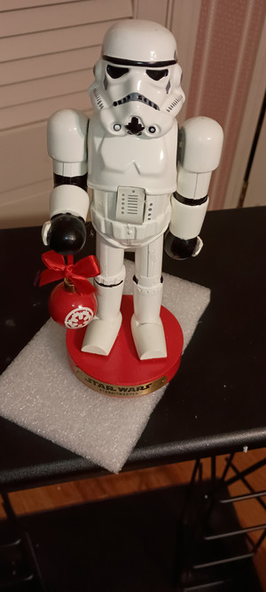 KURT ADLER-STAR WARS STORM TROOPER NUTCRACKER-NEW IN BOX-2015